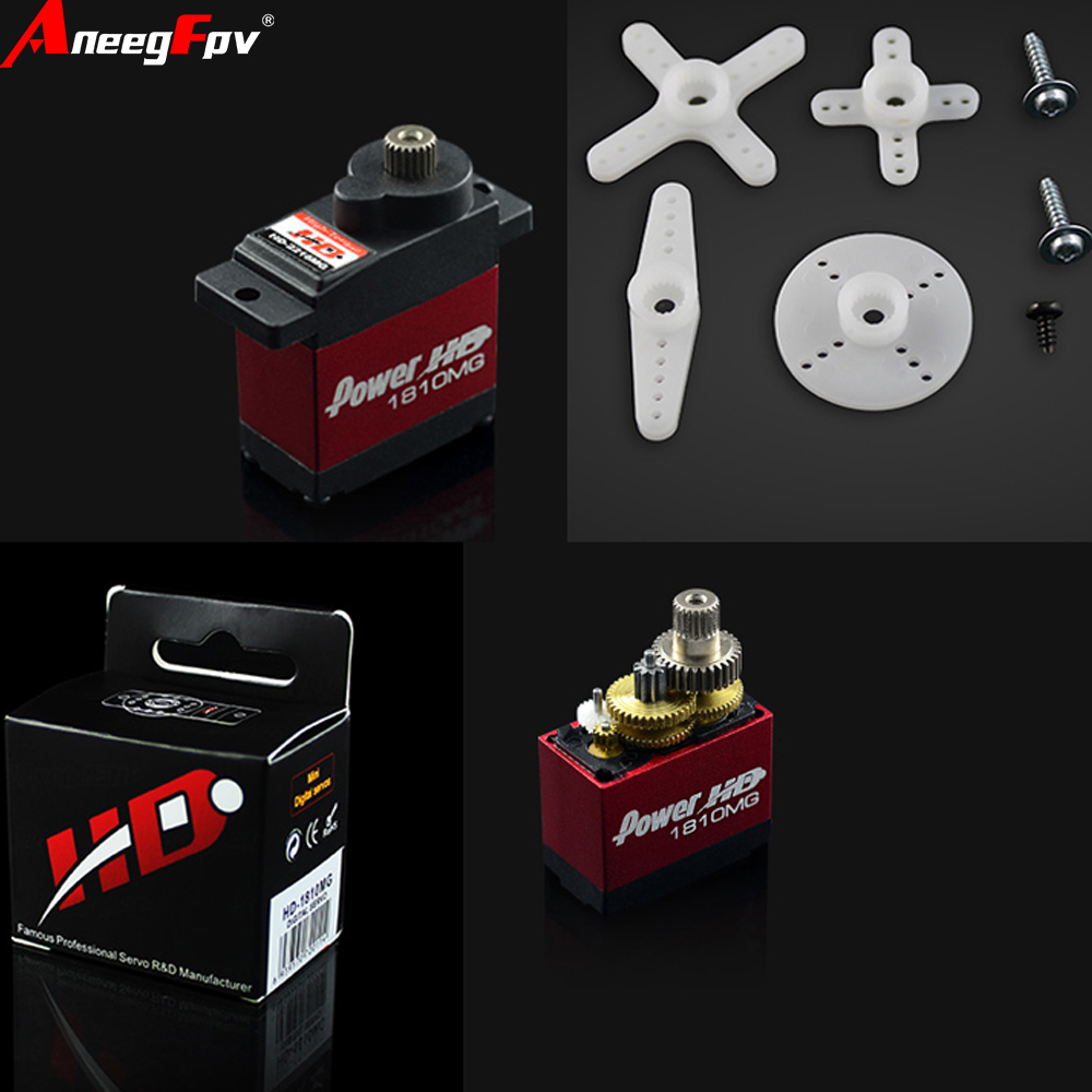 Power HD HD-1810MG درجة مؤازرة - مراجعة Rc Helicopter Servo وسعره