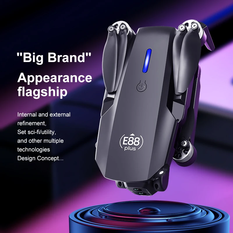 طائرة بدون طيار E88 Plus Quadc - مراجعة Rc Helicopter Case وسعره