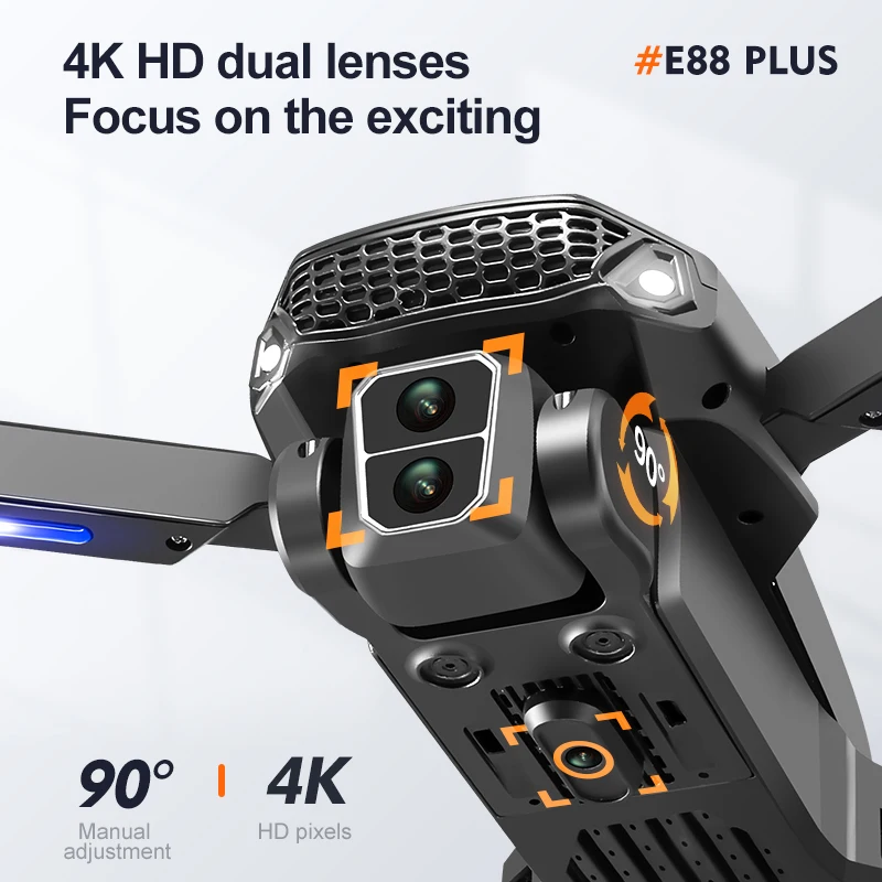 طائرة بدون طيار E88 Plus Quadc - مراجعة Rc Helicopter Case وسعره