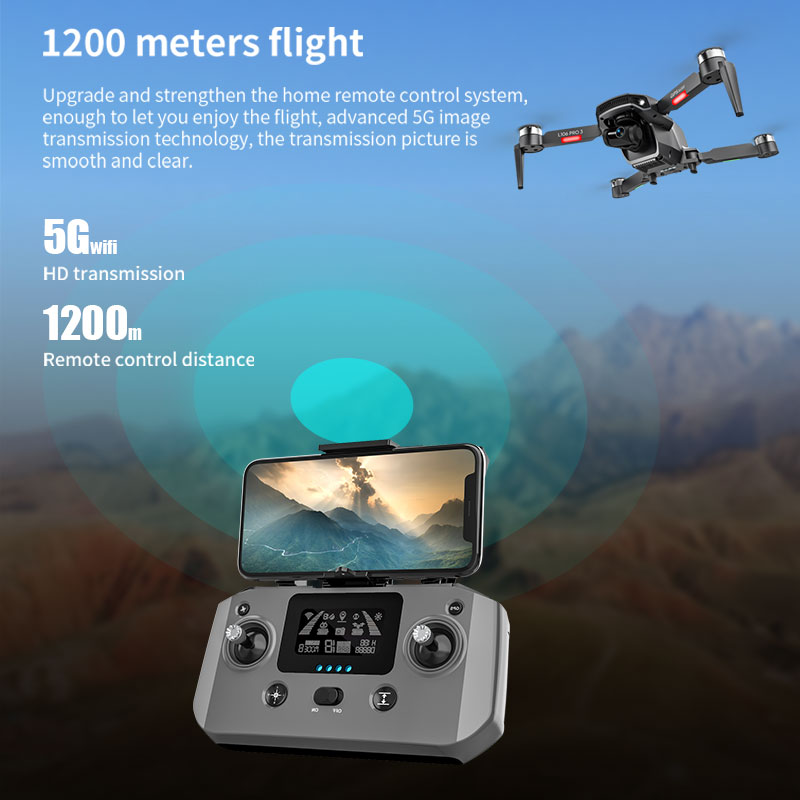 L106 Pro 3 طائرة بدون طيار 5G  - مراجعة Rc Helicopter Electric وسعره