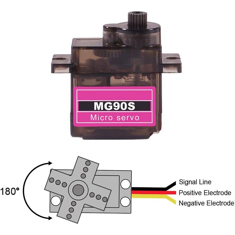 سيرفو MG90S 5/10/20/40 قطعة، ت - مراجعة Rc Helicopter Servo وسعره
